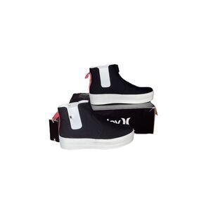 Hurley Women's Bacona Boots BLACK / WHITE, Size 9 NEW WITH BOX